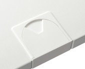 U-Form Weiß U-Form Weiß